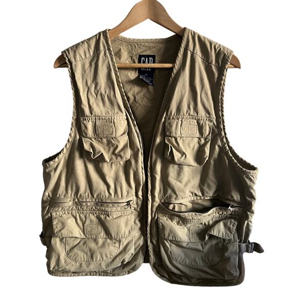 Gap Khaki safari , fishing vest size med